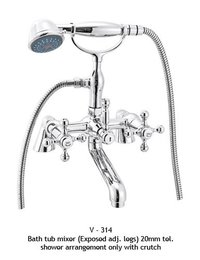 Bath Tub Mixer (exposed Adj. Legs)