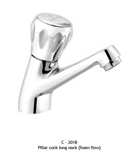 Pillar cock long neck (foam flow)