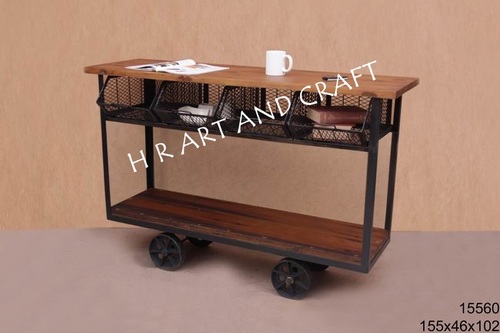 WOODEN CONSOLE TABLE WOODEN CONSOLE TABLE