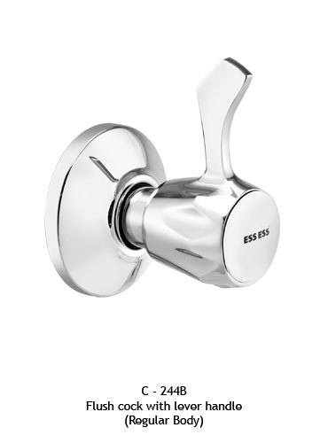 Flush cock with lever handle (regular body)