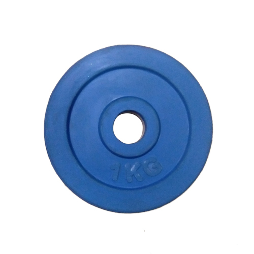 1 kg Blue Rubber Weight Plate