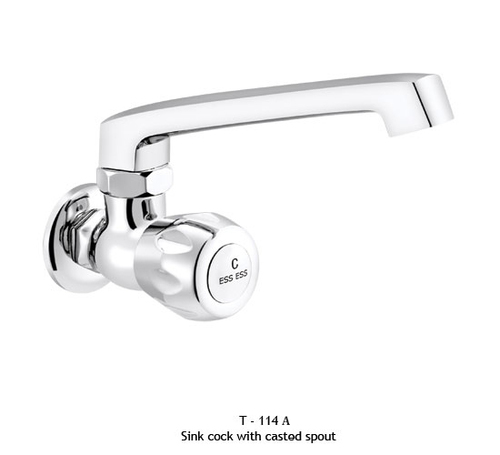 कास्ट टोंटी के साथ सिंक मुर्गा