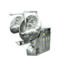 Stainless Steel Coating Pan - 25-50 Kg/hr Batch Capacity, High Efficiency Design, Easy To Clean And Maintain, Optimal Performance