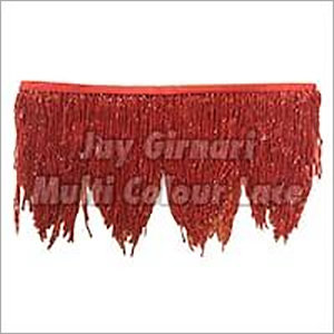 Red Jhalar Laces