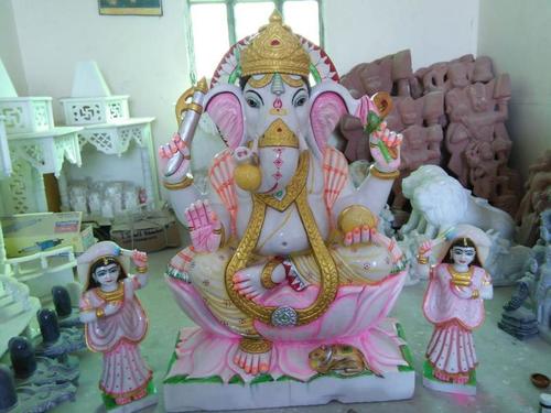 Marble Ganpati Statue