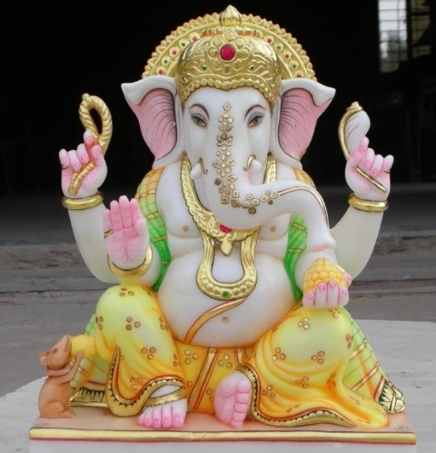 Marble Ganesh Ji Statue