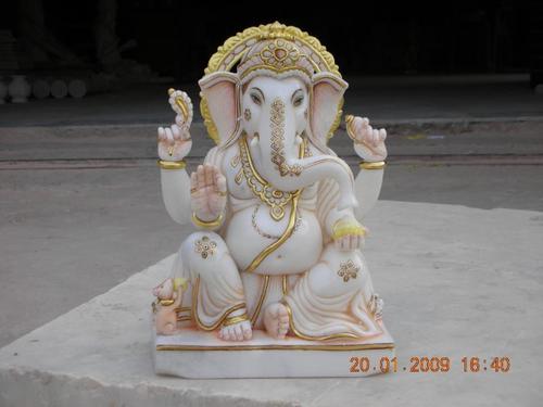 Makrana Marble Ganesh Statue