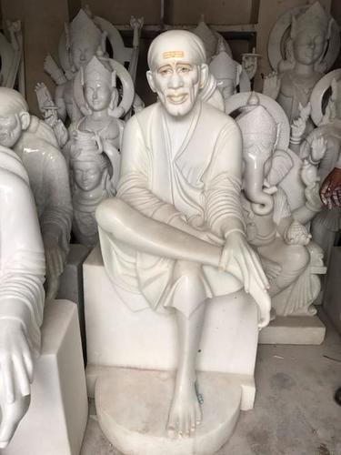 Marble Sai Baba Mooti