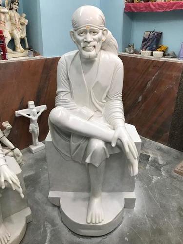 Sai Baba Marble Statue