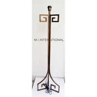 Standing Floor Lamp - Powder Coated Metal Finish | Traditional Style, Elegant Design, Peaceful Ambiance
