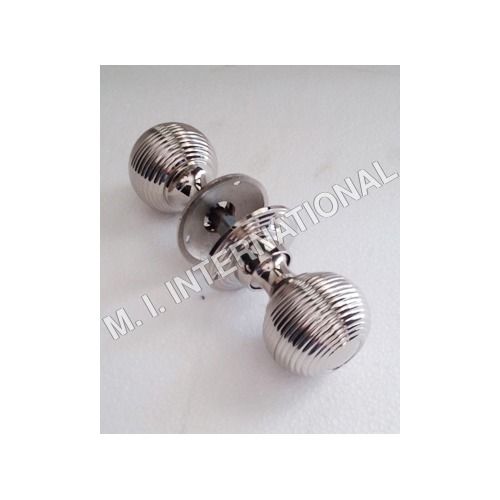 Brass Nickel Beehive Cabinet Knob