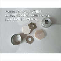 20mm Tan PTFE White Silicon Septa
