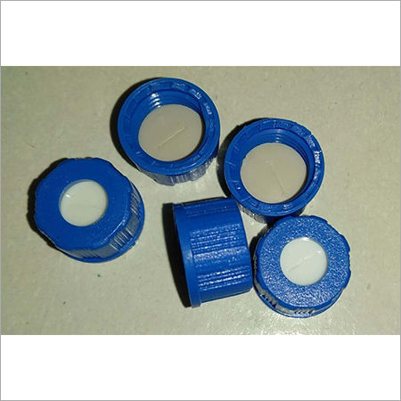 Blue Screw Cap 9mm PTFE Silicon Septa