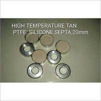 High Temperature TAN PTFE Silicon Septa 20mm
