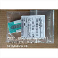 Metal Encased Graphite Ferrules 0.8mm SHIMADZU GC