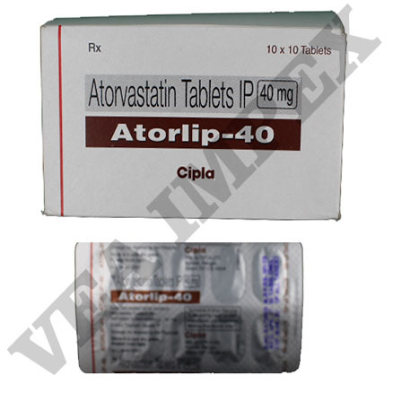 Atorlip 40 mg tablets