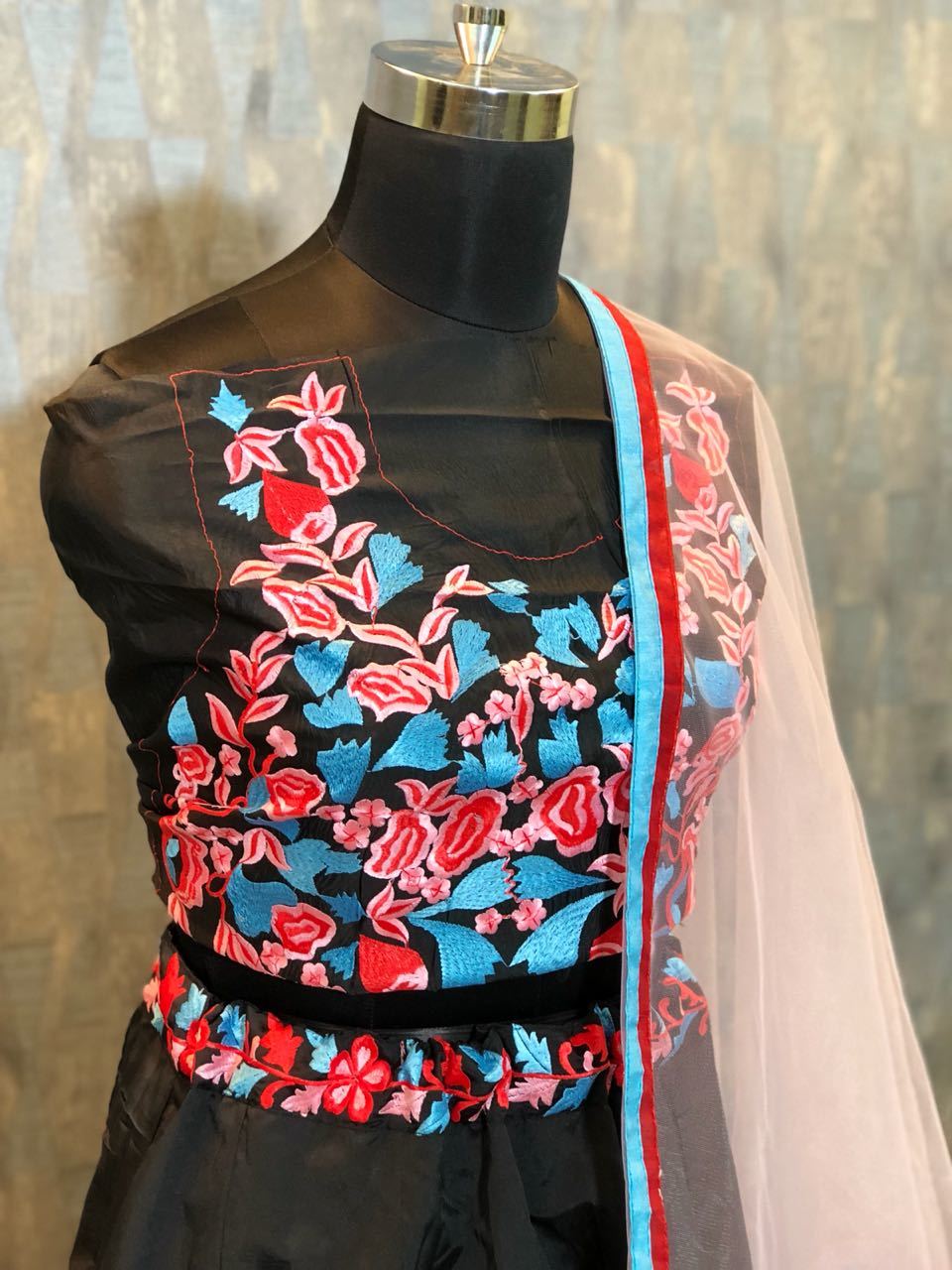 Designer Black Lehenga Surat