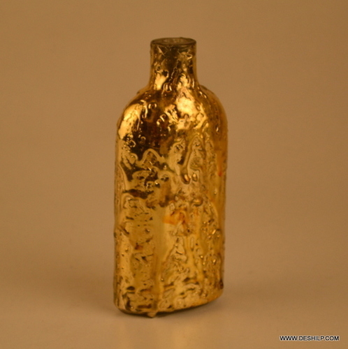 Silver Glass Bottle, Decanter,Vintage Decanter Bottle Crystal Shaped Shot Glasses Bottom Diameter: 4.5  Centimeter (Cm)