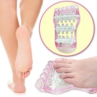 Mini Portable Foot Fatigue Relieve Massage Roller - Abs Plastic, Compact Size, Multi-color | 10 Roller Bars For Comprehensive Foot Massage, Easy To Use Anytime