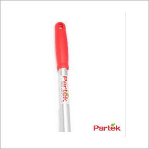 Partek Aluminum Floor Wiper Handle 140 Cm Long With Screw And Red Grip AH05R