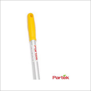 Partek Aluminum Handle 140 Cm Long With Screw And Yellow Grip AH05 Y