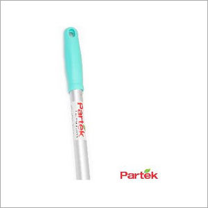 Partek Aluminum Floor Wiper Handle 140 Cm Long With Green Grip AH01 G