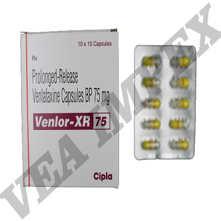 Venlor Xr 75 Capsules Prolonged Release Fine Chemical