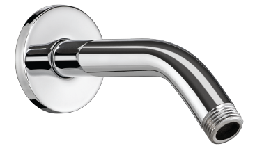 (EC) 6.5" Shower arm piped