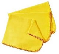 Rubbing Cloth Flannel - Fabric, 36 Inch (l) X 36 Inch (w) | Yellow, Ideal For Chemical Laboratory Use