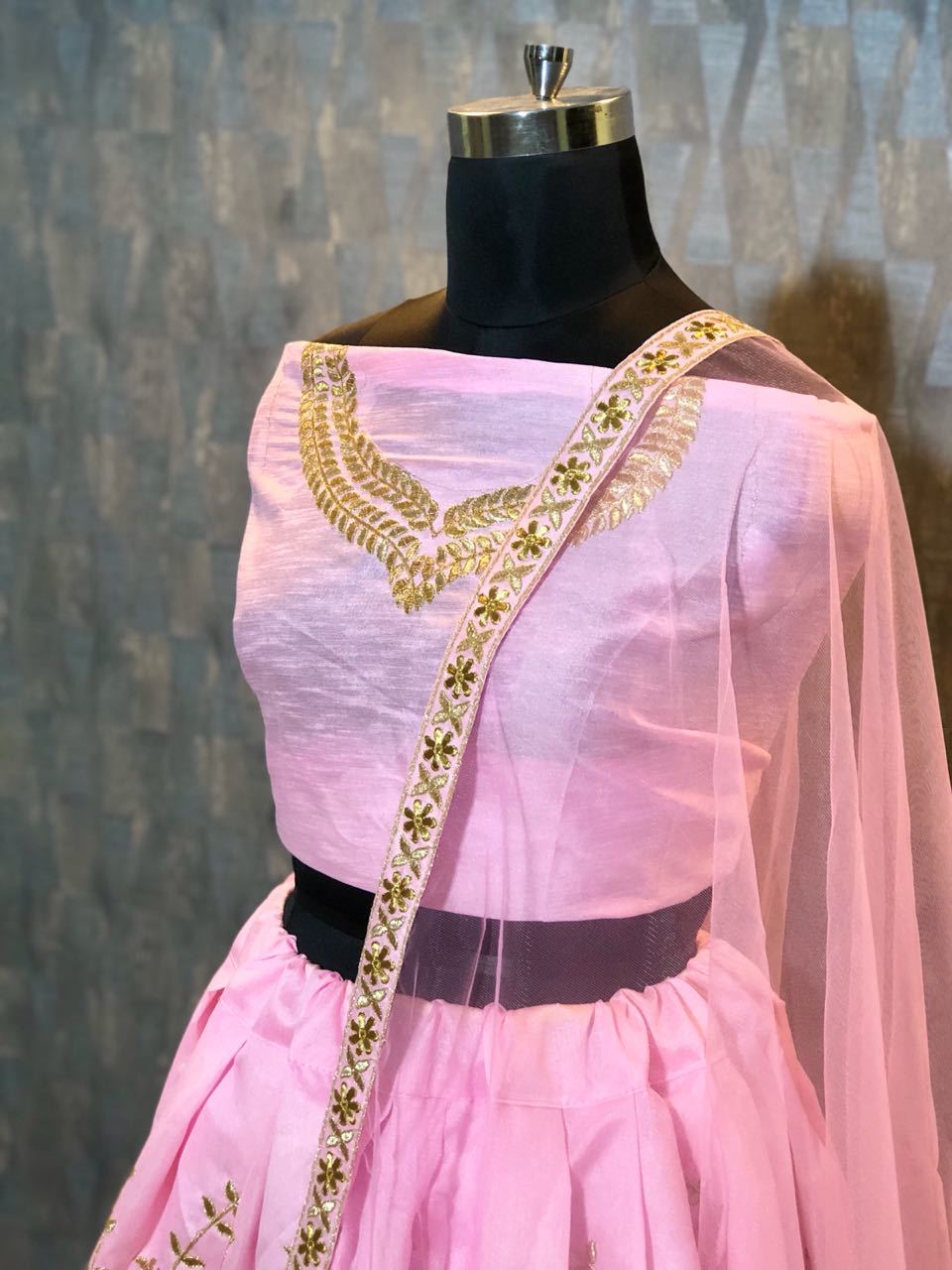 Latest Designer Pink  Wedding Lehenga
