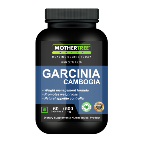 Garcinia Combogia Capsules - 60% HCA Powerful Antioxidant Promotes Weight Loss Supports Immunity 2-Year Shelf Life