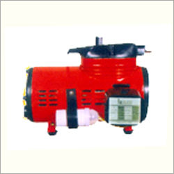 Ptfe  Oil Free Vacuum Pump - Color: Red