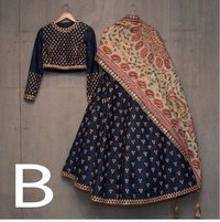 Gujarti Banarasi Lehenga Choli