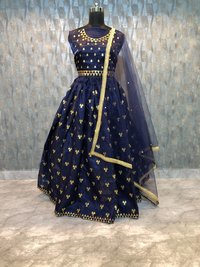 Gujarti Banarasi Lehenga Choli