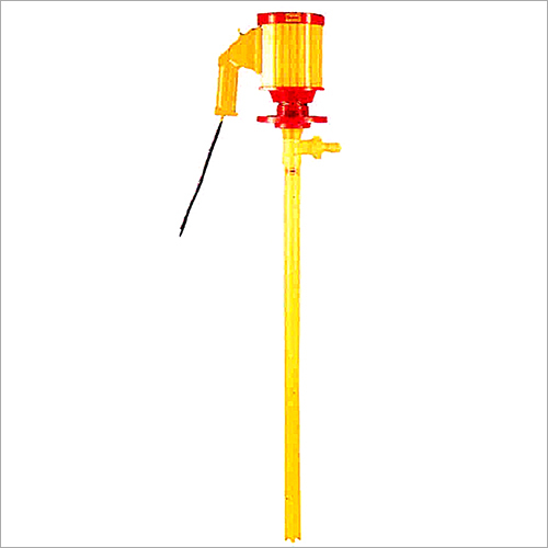 Barrel Pump - Color: Yellow