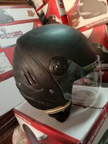 Track Helmet - M Size, Half Face Design with Soft Padding | Ideal for Riding, Lightweight Construction for Enhanced Comfort