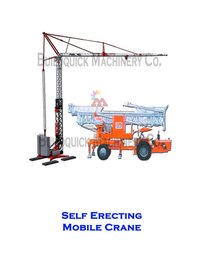 Self Erecting Mobile Crane