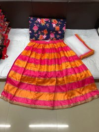 Party Weae Pink Lehenga Choli