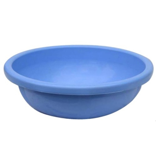 Plastic Unbreakable Tasla - HDPE, 12-24 Inch Diameter, Blue | Durable, Lightweight, Easy Cleaning