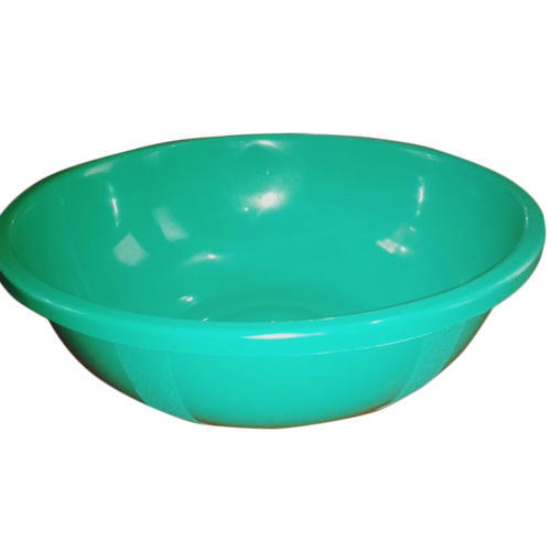 Plastic Tasla - Plastic, 300-500 mm Diameter, Green | Durable, Lightweight, Scratch Resistant, Easy Cleaning
