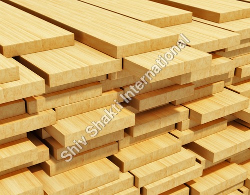 Yellow Meranti Wood Plank