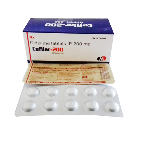 200mg Cefixime Tablets IP