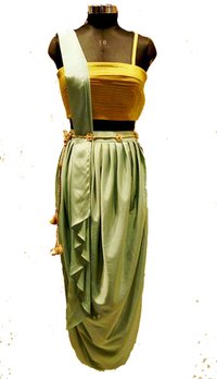 Drape Saree Bust Size: 38 Inch (in)