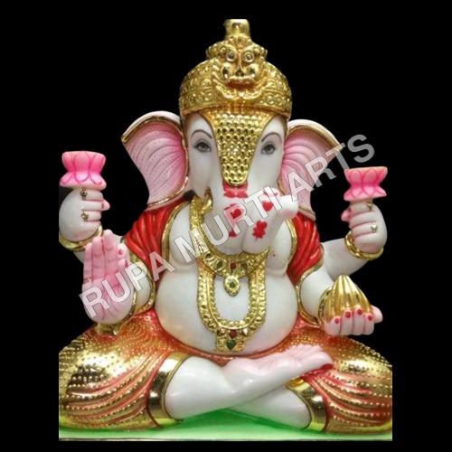 Pure Marble Ganesh Statue