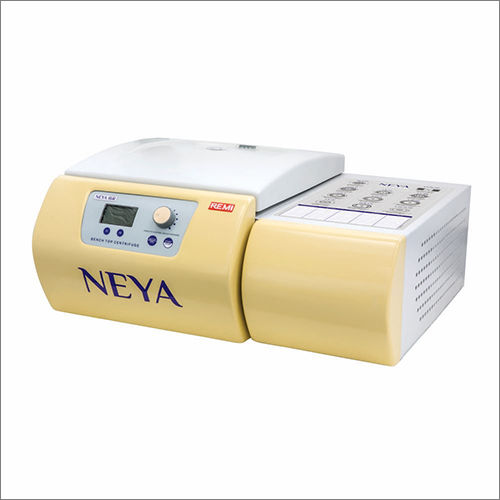 Yellow Neya 16R Refrigerated Bench Top Centrifuge