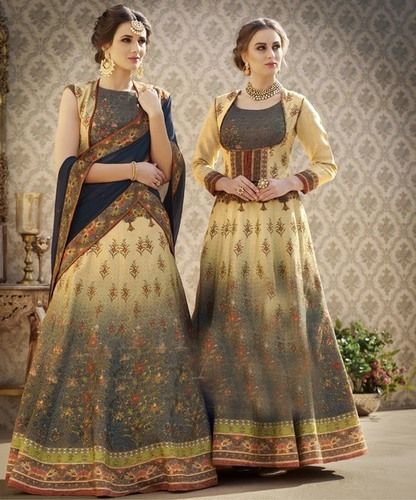 Designer Digital Gown & Lehenga