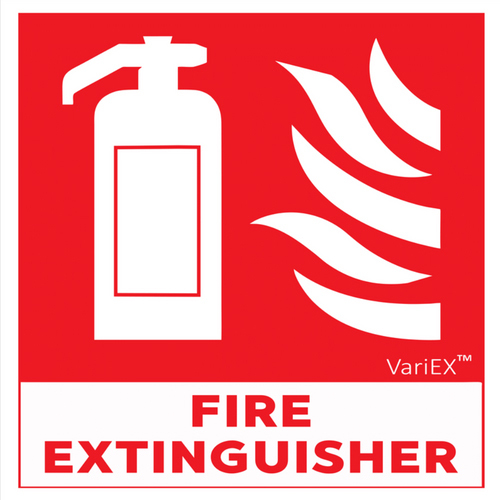 Fire Extinguisher Signage Board By VARISTOR TECHNOLOGIES PVT. LTD.