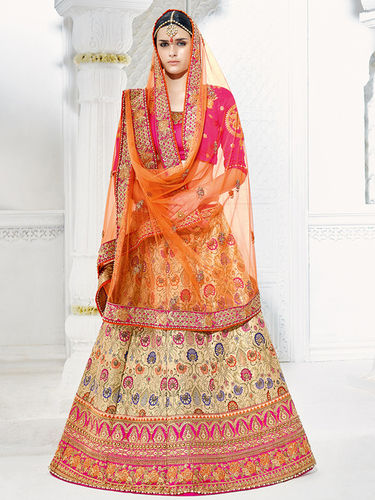 As Per Image Elegant Bridal Lehenga