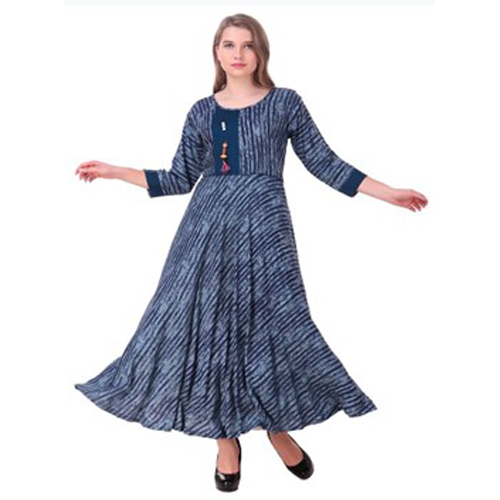 Rayon Gown