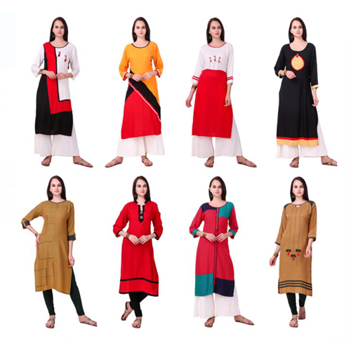 Crepe Kurti